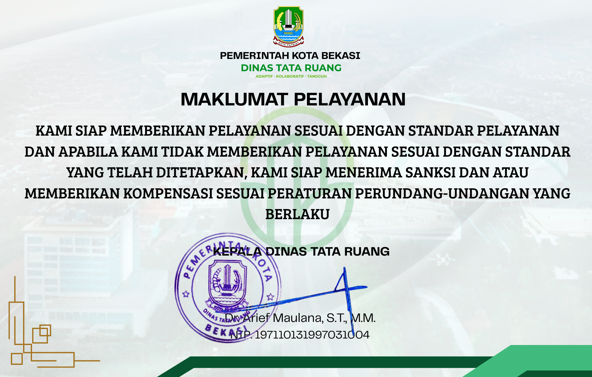 MAKLUMAT PELAYANAN