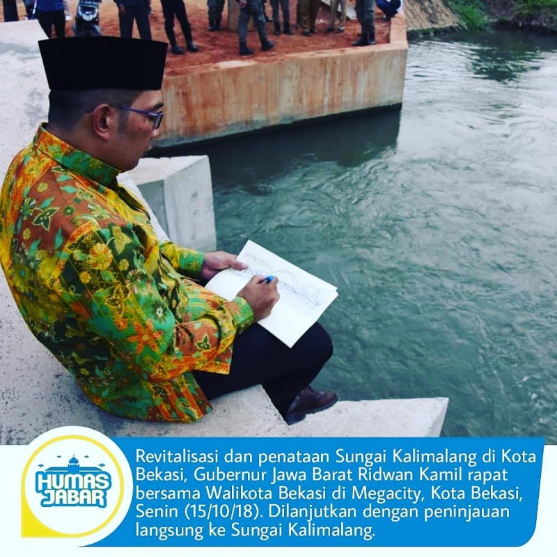 revitalisasi dan penataan sungai kalimalang kota bekasi