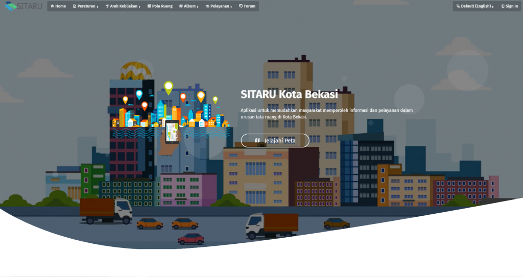 SISTEM INFORMASI TATA RUANG (SITARU) KOTA BEKASI