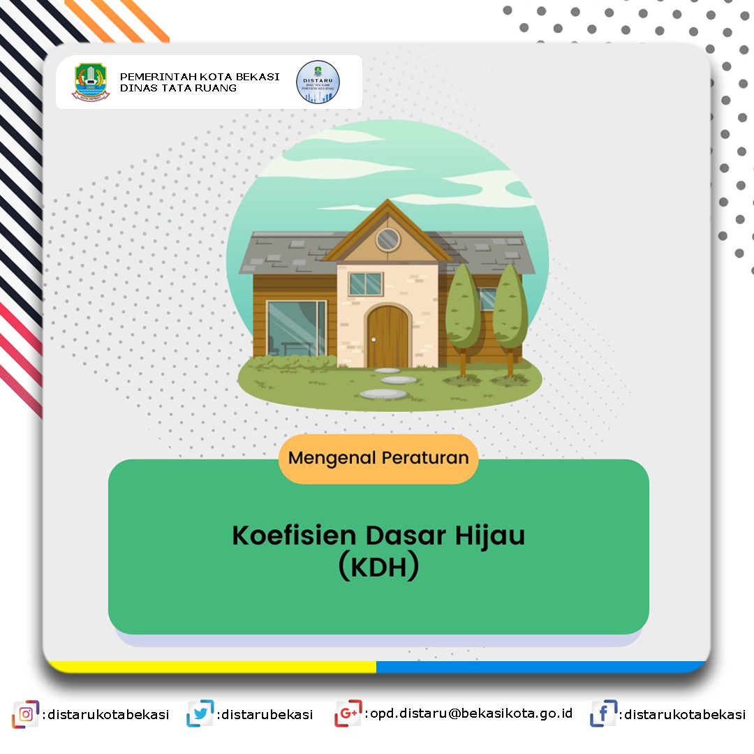 KOEFISIEN DASAR HIJAU (KDH) KOTA BEKASI