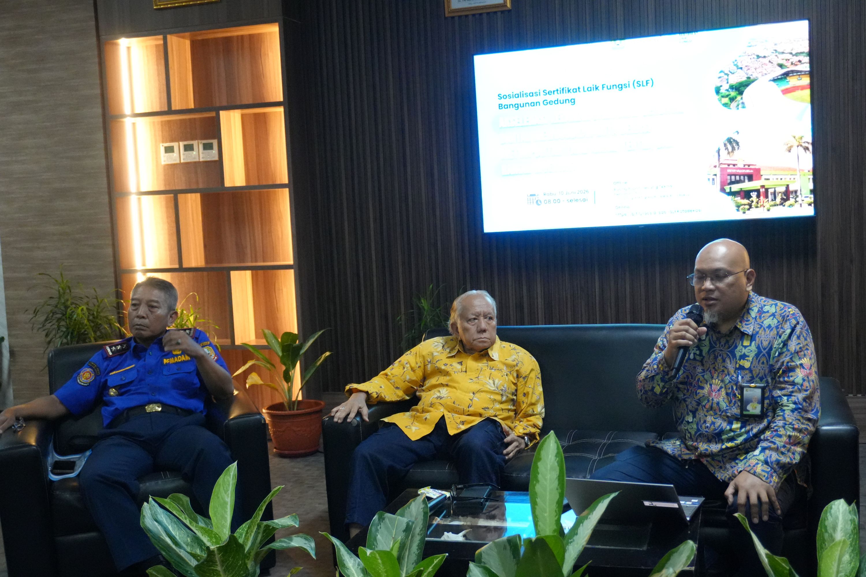  SOSIALISASI SERTIFIKAT LAIK FUNGSI (SLF) BANGUNAN GEDUNG