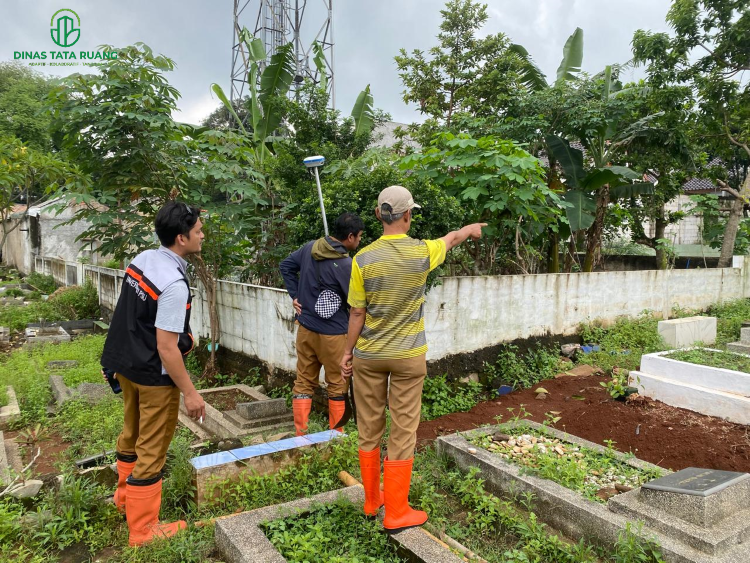  Dalam rangka Pemuktahiran data, Distaru melakukan Pengukuran Fisik TPU