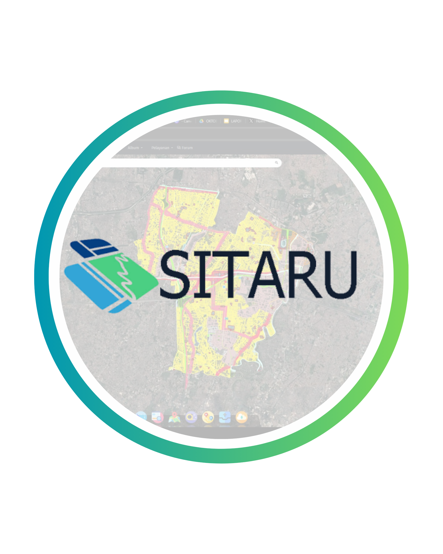 Icon SITARU (Sistem Informasi Tata Ruang)